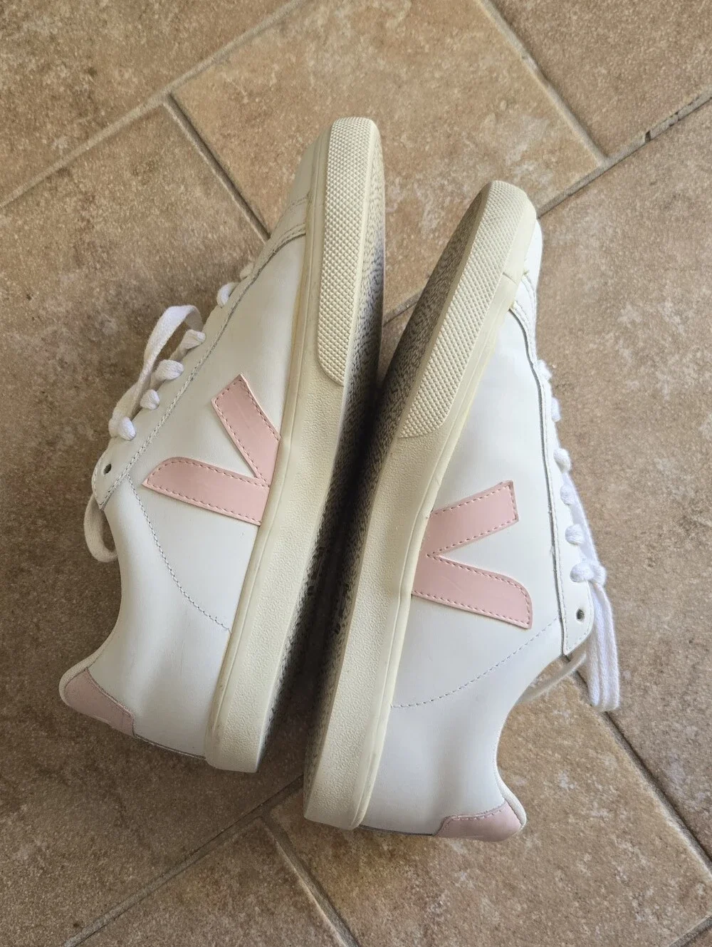 VEJA Sneaker white/petale Size 7 Women’s Shoes
